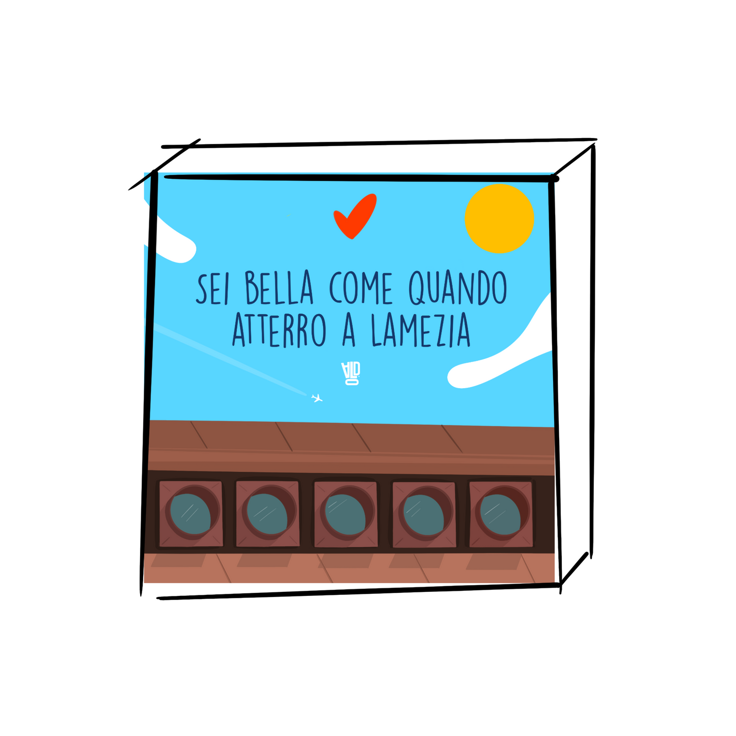 Tela- Sei Bella Come Quando Atterro A Lamezia