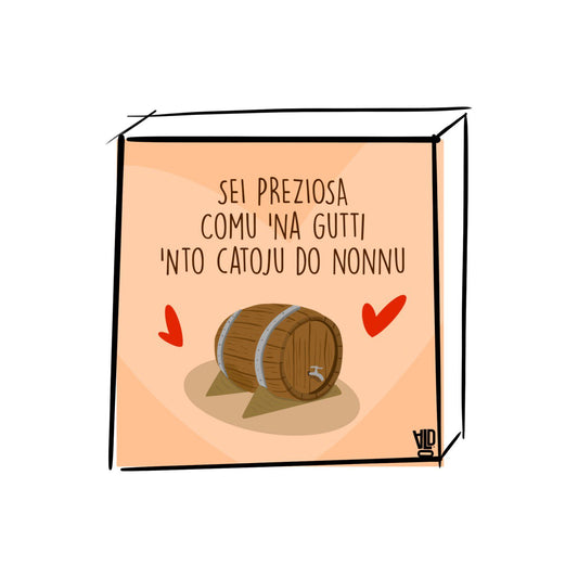 Tela - Sei Preziosa Comu 'Na Gutti