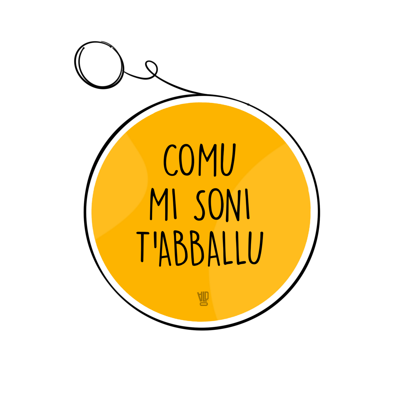 Portachiavi - Comu mi soni t'abballu