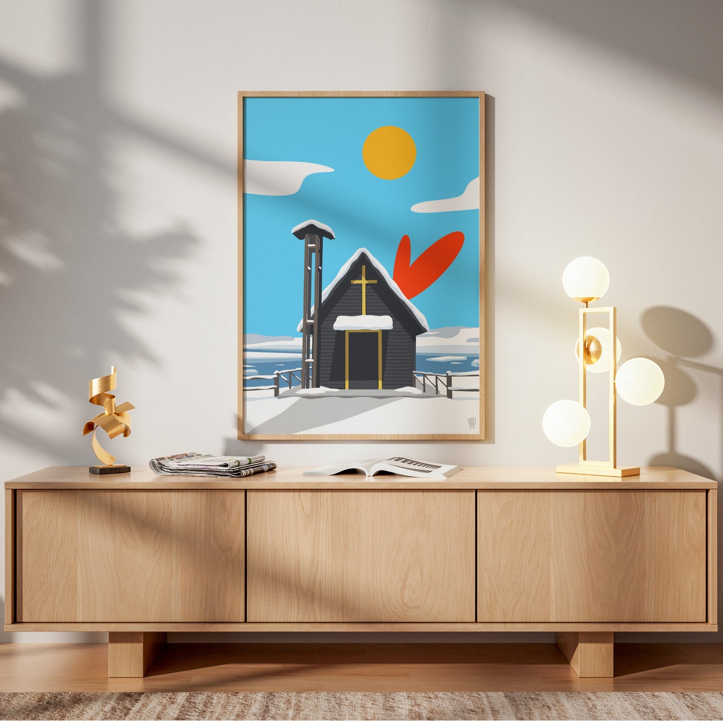 Poster - Chiesetta Di San Lorenzo - Lago Cecita